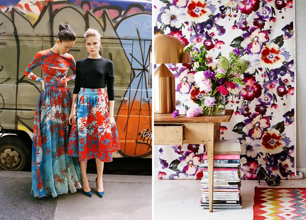 Living with Floral Patterns