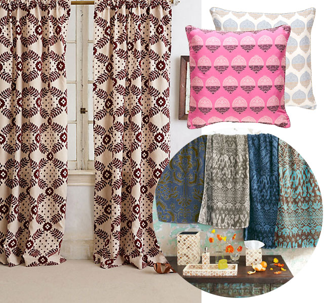 Brocade Fabric Home Decor