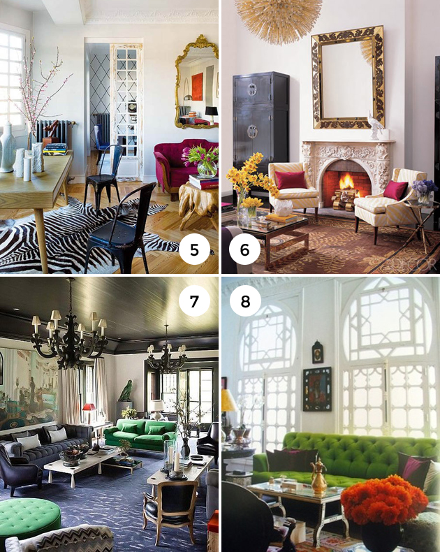 Modernized Ornate Rooms