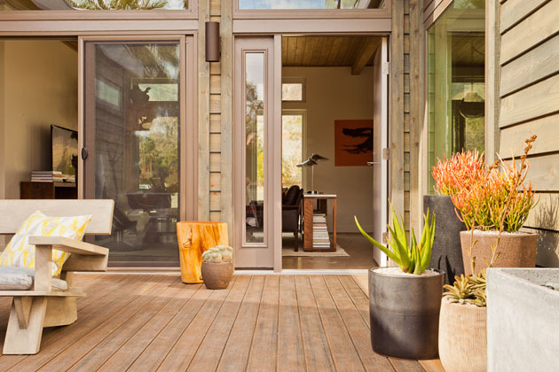 Stunning Modular Home Deck on the Interior Collective