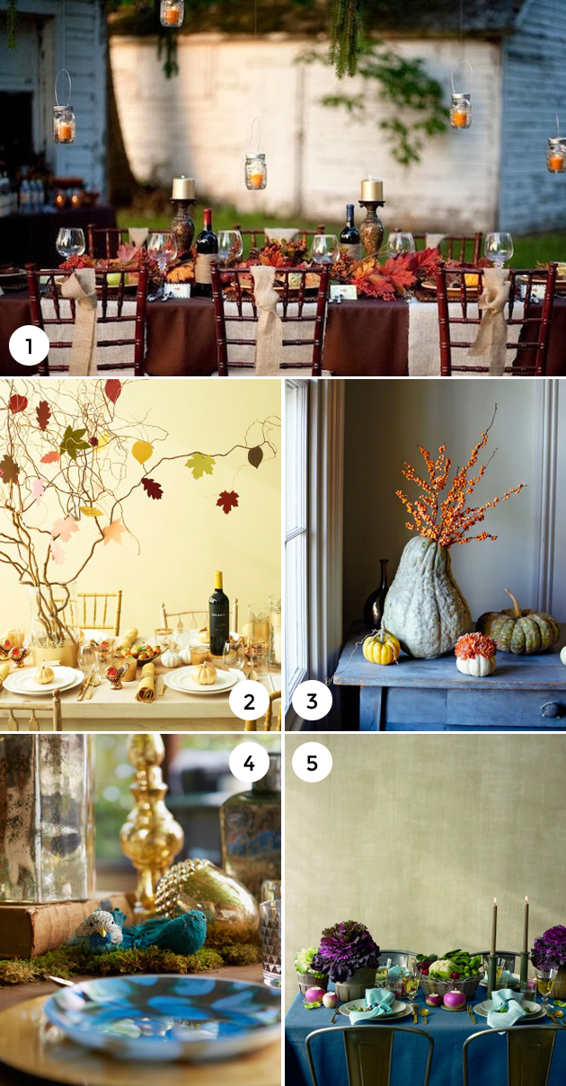 Thanksgiving Table Centerpieces