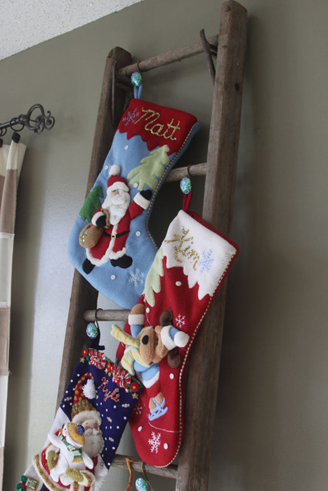 Holiday Decor For Those Without a Chimney on the Interior Collective
