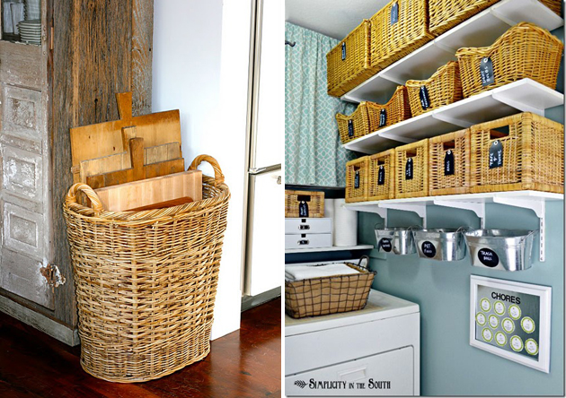 Baskets with Purpose- Adding Beautiful Organization into Your Home