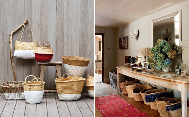 Baskets with Purpose- Adding Beautiful Organization into Your Home