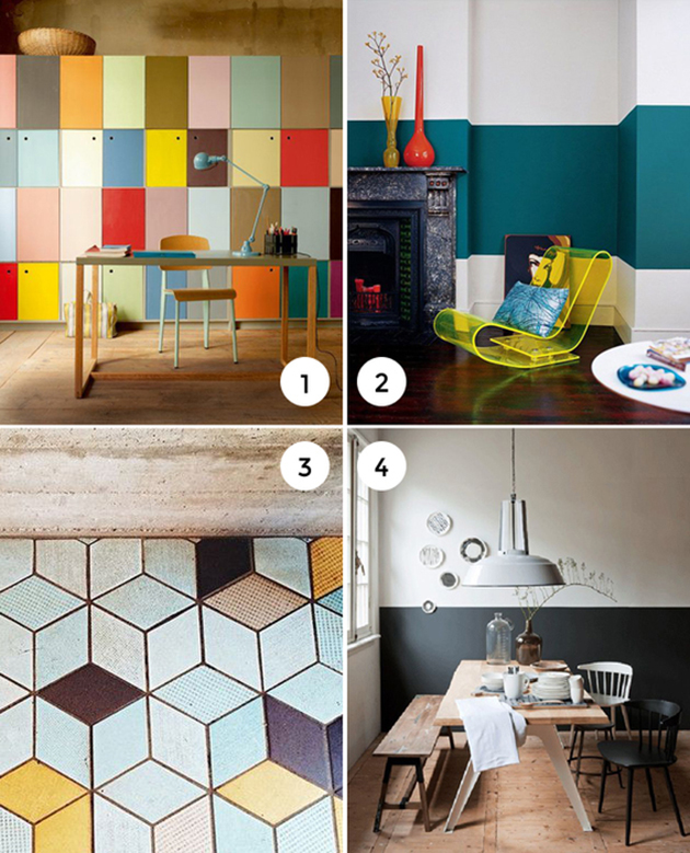 7 Clever Ways to Color Block Your Home