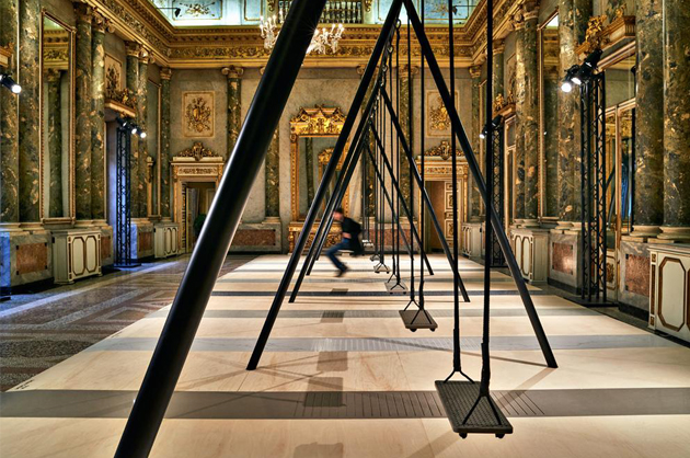 @CaesarstoneUS #quartz #milan #milandesignweek #fashionweek #planters #quartzplanters #kitchen #bath #inspiration #swingset