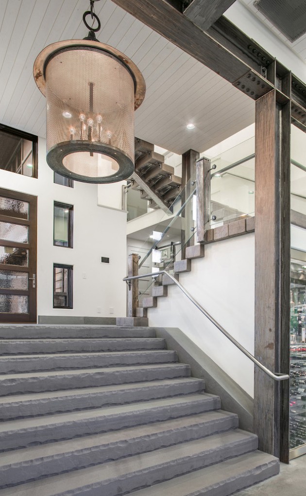 @CaesarstoneUS #Caesarstone #interiordesign #quartz #kitchen #bath #modernhome #staircases #railings