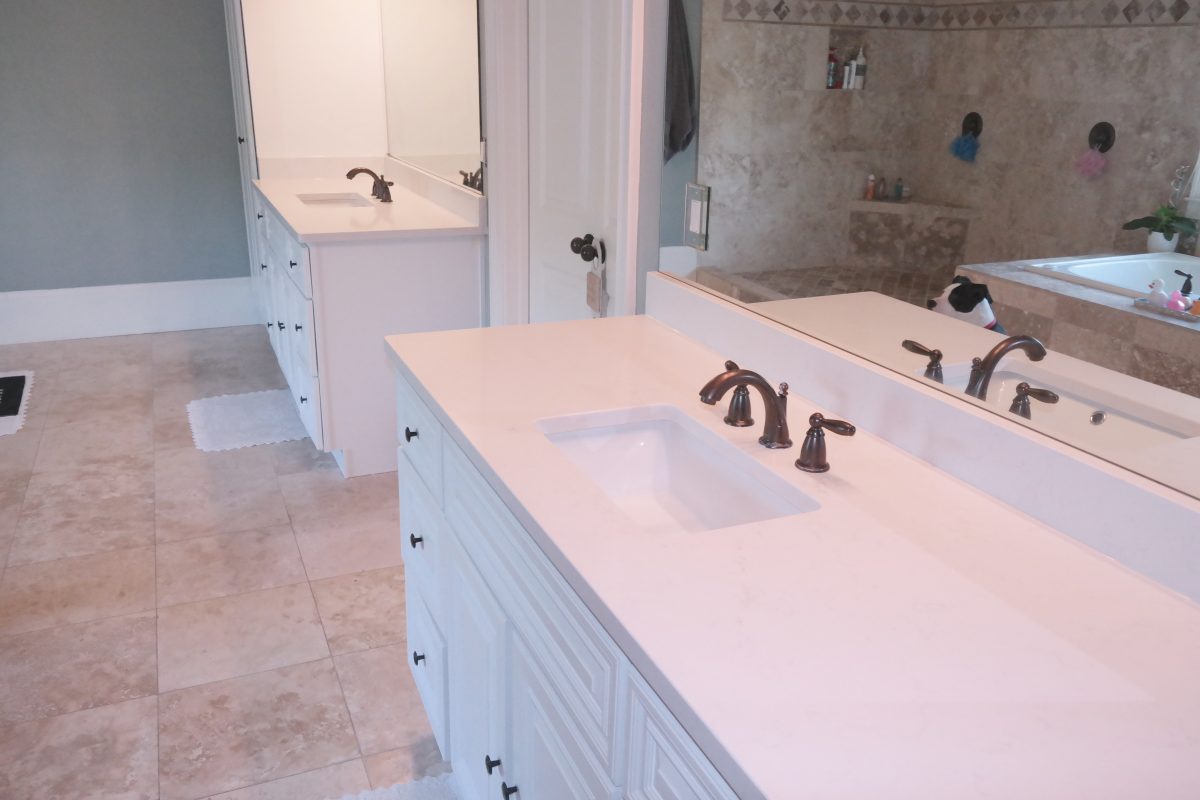 caesarstone bathroom remodel